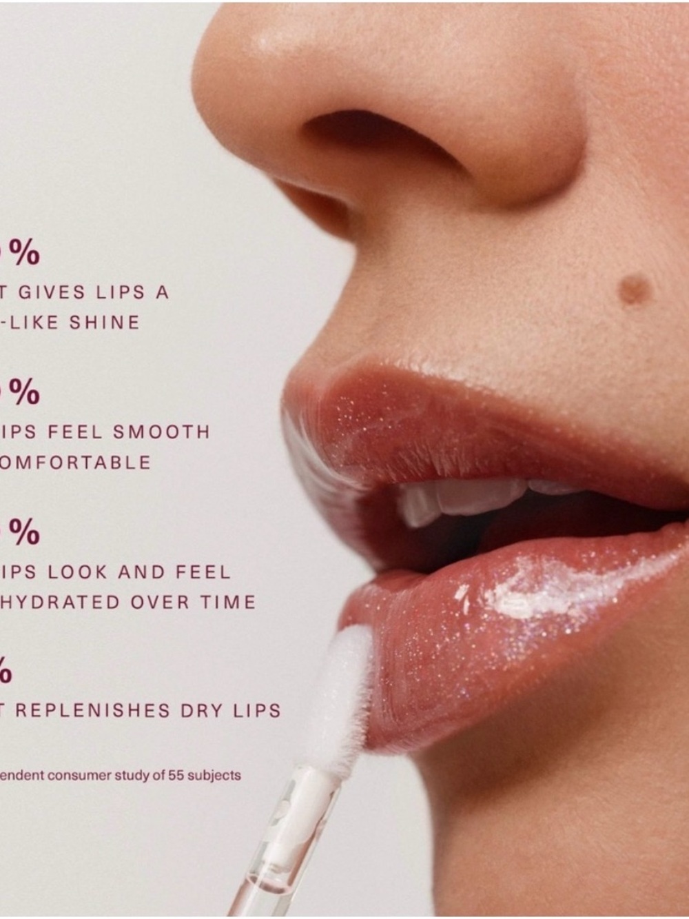 Rare Beauty Positive Light Luminizing Lip Gloss — Glimmer - Picture 3 of 4
